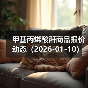 甲基丙烯酸酐商品报价动态(2026-01-10) 来源:互联网 2026-01-17(图1) 甲基丙烯酸酐商品报价动态(2026-01-10) 来源:互联网 2026-01-17(图1)