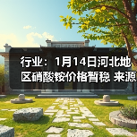 行业:1月14日河北地区硝酸铵价格暂稳 来源:互联网 2026-01-17(图3) 行业:1月14日河北地区硝酸铵价格暂稳 来源:互联网 2026-01-17(图3)