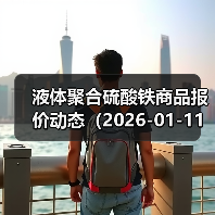 液体聚合硫酸铁商品报价动态(2026-01-11) 来源:互联网 2026-01-17(图3) 液体聚合硫酸铁商品报价动态(2026-01-11) 来源:互联网 2026-01-17(图3)