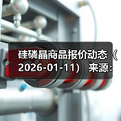 硅磷晶商品报价动态（2026-01-11） 来源：互联网 2026-01-17（图1）