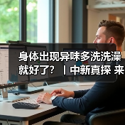 身体出现异味多洗洗澡就好了？丨中新真探