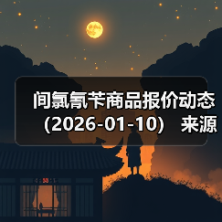 间氯氰苄商品报价动态（2026-01-10）
