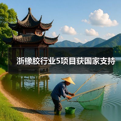 浙橡胶行业5项目获国家支持