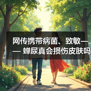网传携带病菌、致敏—— 蝉尿真会损伤皮肤吗 来源：互联网 2025-08-07（图3）