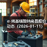 α-烯基磺酸钠商品报价动态（2026-01-11）