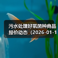 污水处理好氧菌种商品报价动态（2026-01-11） 来源：互联网 2026-01-17（图2）
