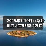 2025年1-10月xx累计进口大豆9568.2万吨 来源:互联网 2025-11-07(图3) 2025年1-10月xx累计进口大豆9568.2万吨 来源:互联网 2025-11-07(图3)