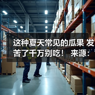 这种夏天常见的瓜果 发苦了千万别吃！ 来源：互联网 2025-08-07（图2）
