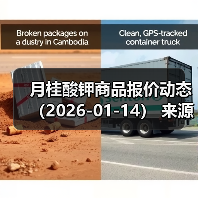 月桂酸钾商品报价动态（2026-01-14）