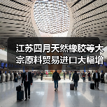 江苏四月天然橡胶等大宗原料贸易进口大幅增长（图4）