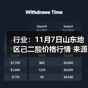 行业：11月7日山东地区己二酸价格行情 来源：互联网 2025-11-07（图2）