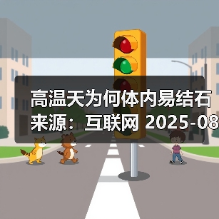 高温天为何体内易结石 来源:互联网 2025-08-07(图2) 高温天为何体内易结石 来源:互联网 2025-08-07(图2)