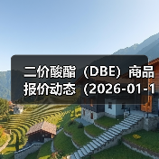二价酸酯（DBE）商品报价动态（2026-01-10） 来源：互联网 2026-01-17（图2）