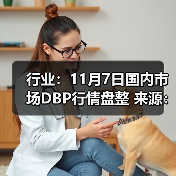 行业：11月7日国内市场DBP行情盘整 来源：互联网 2025-11-07（图3）