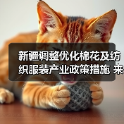 新疆调整优化棉花及纺织服装产业政策措施