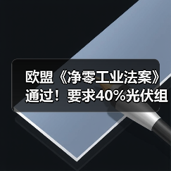 欧盟《净零工业法案》通过！要求40%光伏组件由本土制造 来源：互联网 2024-05-29（图3）