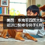美国：东南亚四国太阳能进口暂停令将于6月6日结束