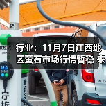 行业：11月7日江西地区萤石市场行情暂稳 来源：互联网 2025-11-07（图3）