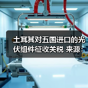 土耳其对五国进口的光伏组件征收关税