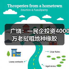 广饶：一民企投资4000万老挝租地种橡胶（图1）