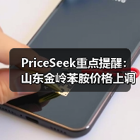 PriceSeek重点提醒：山东金岭苯胺价格上调100元