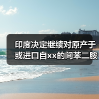 印度决定继续对原产于或进口自xx的间苯二胺征收反倾销税