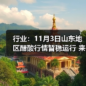 行业：11月3日山东地区醋酸行情暂稳运行 来源：互联网 2025-11-07（图3）