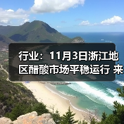 行业：11月3日浙江地区醋酸市场平稳运行 来源：互联网 2025-11-07（图3）