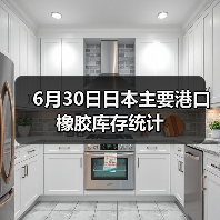 6月30日日本主要港口橡胶库存统计（图1）