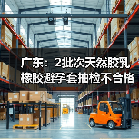 广东：2批次天然胶乳橡胶避孕套抽检不合格