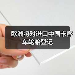 欧洲将对进口中国卡客车轮胎登记（图3）