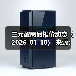 三元酸商品报价动态（2026-01-10） 来源：互联网 2026-01-19
