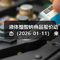 液体醋酸钠商品报价动态（2026-01-11） 来源：互联网 2026-01-19