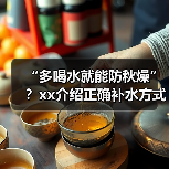 “多喝水就能防秋燥”?xx介绍正确补水方式 来源:互联网 2025-09-08(图4) “多喝水就能防秋燥”?xx介绍正确补水方式 来源:互联网 2025-09-08(图4)