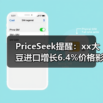 PriceSeek提醒：xx大豆进口增长6.4%价格影响 来源：互联网 2025-11-08