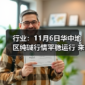 行业:11月6日华中地区纯碱行情平稳运行 来源:互联网 2025-11-08(图4) 行业:11月6日华中地区纯碱行情平稳运行 来源:互联网 2025-11-08(图4)